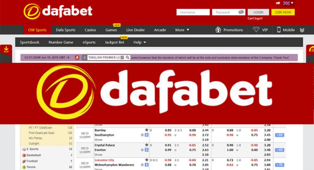 Dafabet is the betting site