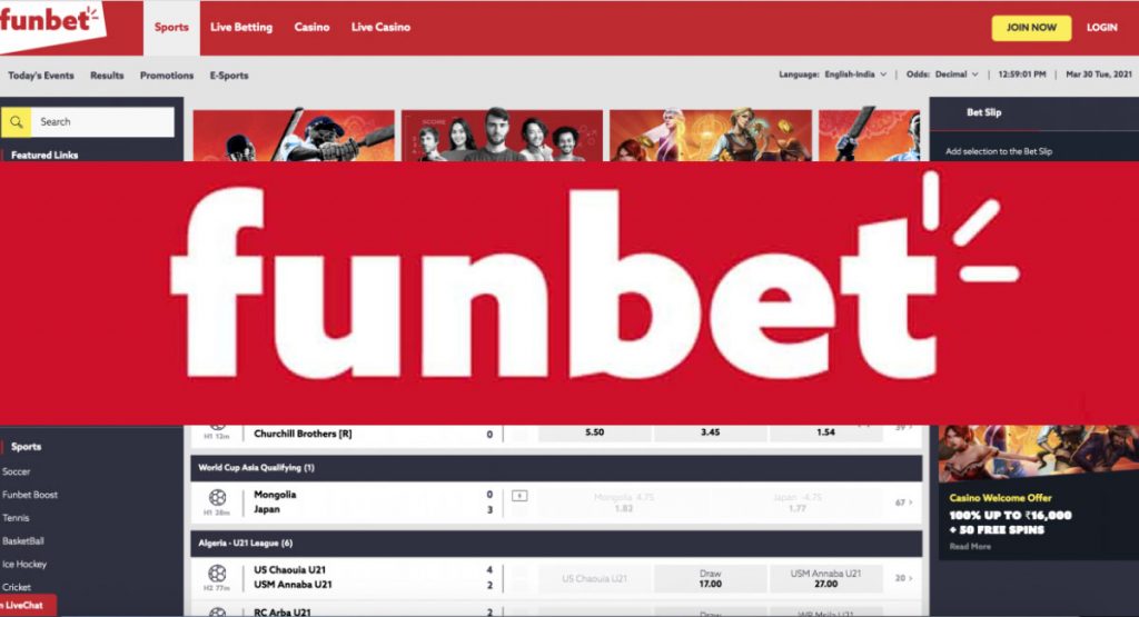 Funbet betting sites