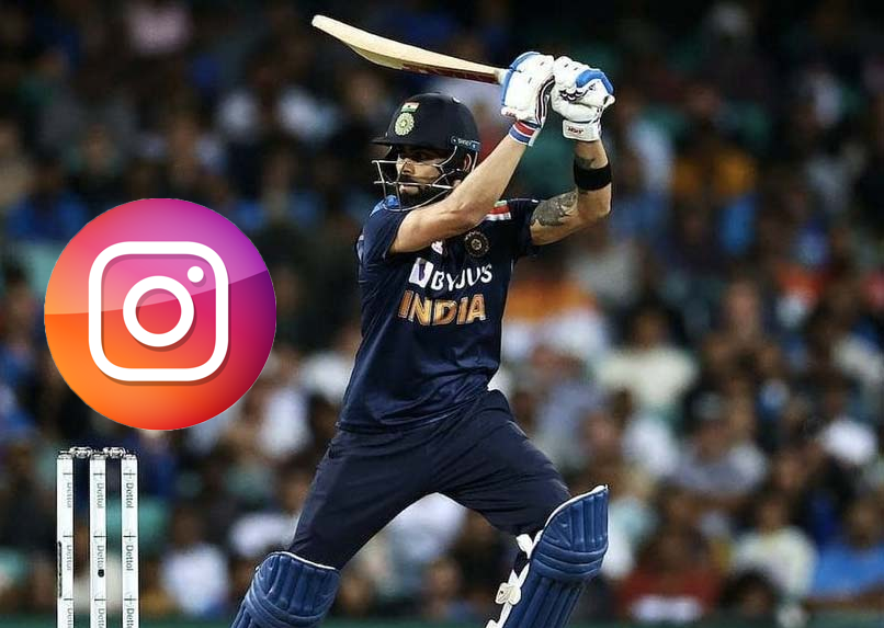 Top Seven Cricketers with Highest Number of Instagram Followers