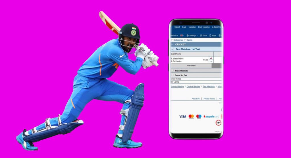 cricket bet online app